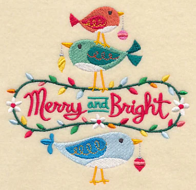 Tweet Greetings - Merry and Bright - Image 3