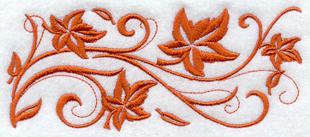 Twirling Leaf Border - Image 2