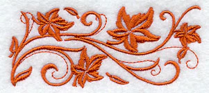 Twirling Leaf Border - Image 3