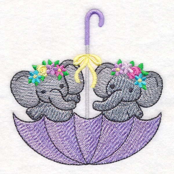 Umbrella Elephants - Image 3