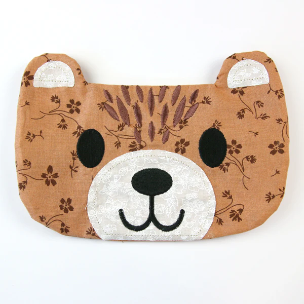 Un-Bear-Ably Cute Zipper Pouch (In-the-Hoop) - Image 5