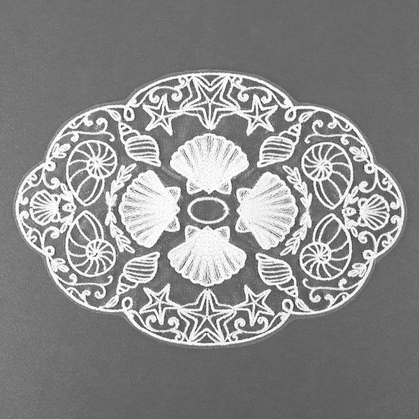 Under the Seashell Doily (Organza) - Image 5