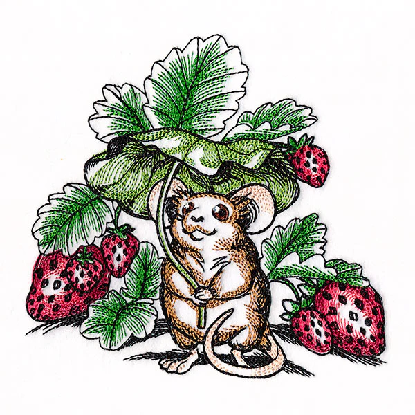 Under the Shade of Strawberries Field Mouse - Image 7