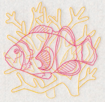 Underwater Clownfish Medallion - Image 3