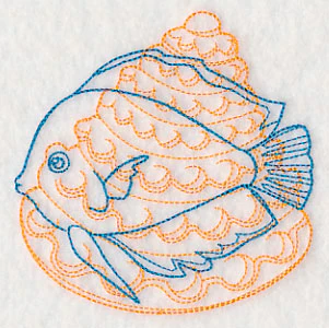 Underwater Discus Fish Medallion - Image 5
