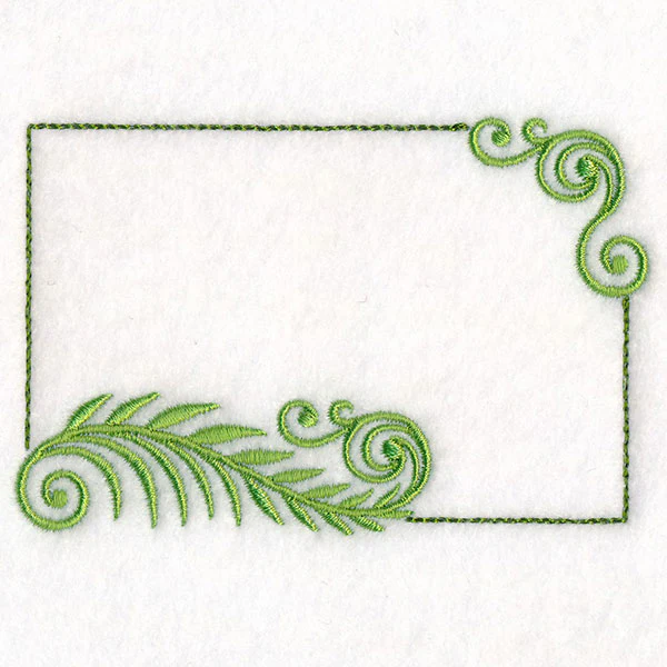 Unfurling Ferns Quilt Label - Image 3