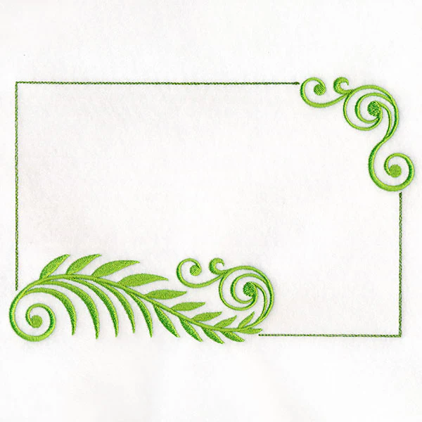 Unfurling Ferns Quilt Label - Image 4