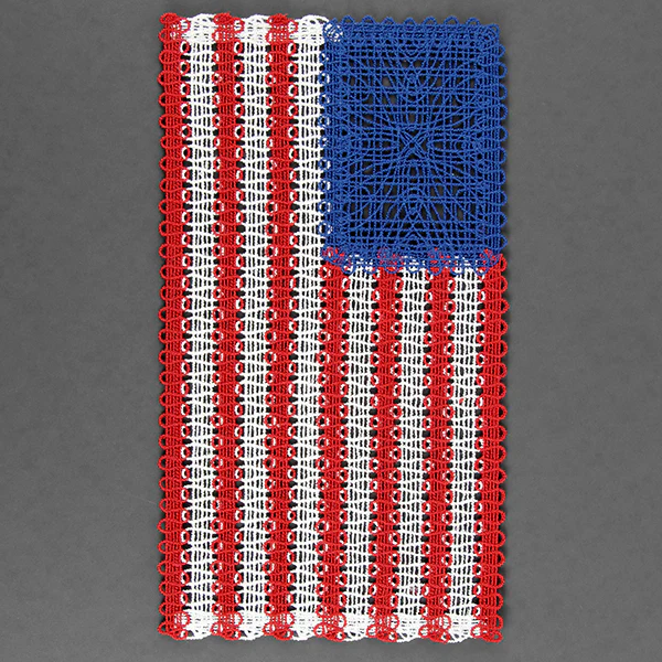 United States Flag (Battenburg Lace) - Image 16