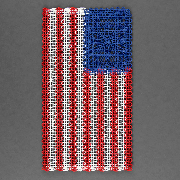 United States Flag (Battenburg Lace) - Image 4