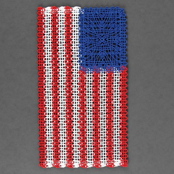United States Flag (Battenburg Lace) - Image 7