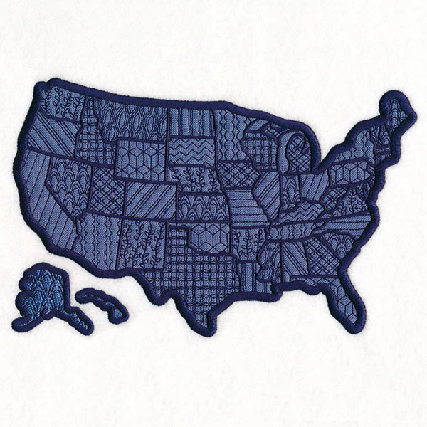 United States of America Map (Applique) - Image 4