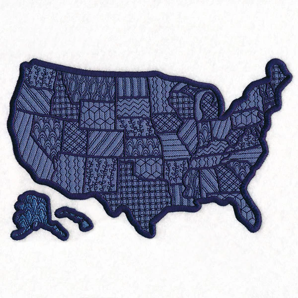 United States of America Map (Applique) - Image 7