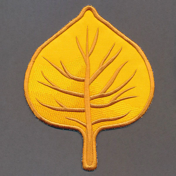 Up and Autumn Pillow Wrap - Aspen Leaf (In-the-Hoop) - Image 2