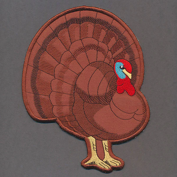 Up and Autumn Pillow Wrap - Turkey (In-the-Hoop) - Image 4