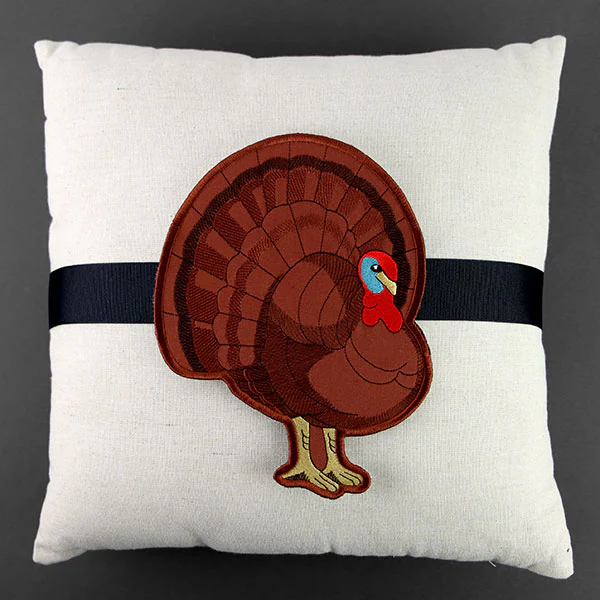 Up and Autumn Pillow Wrap - Turkey (In-the-Hoop) - Image 7