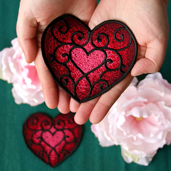 Valentine Charms Heart (Lace) - Image 9