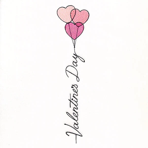 Valentine's Day Heart Balloons - Image 2