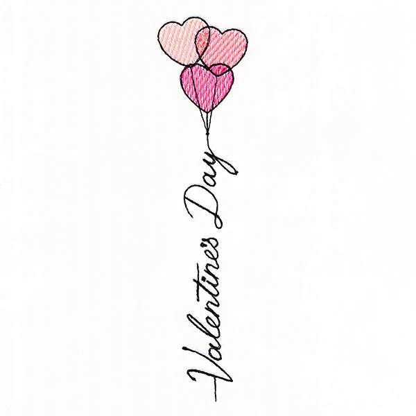 Valentine's Day Heart Balloons - Image 4