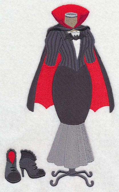 Vampire Costume Dress Form - Image 2