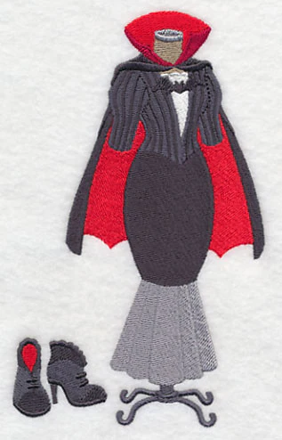 Vampire Costume Dress Form - Image 4