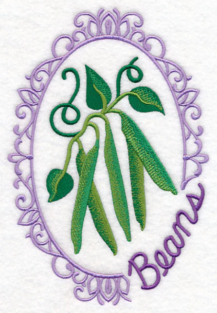 Vegetable Cameo - Beans - Image 2
