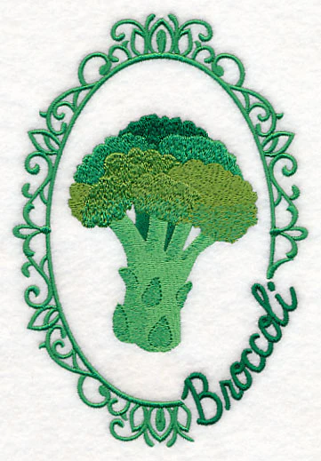 Vegetable Cameo - Broccoli - Image 4