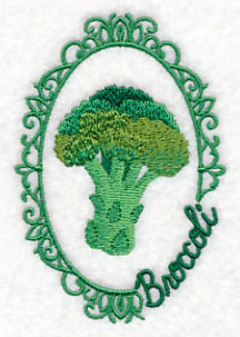 Vegetable Cameo - Broccoli - Image 5