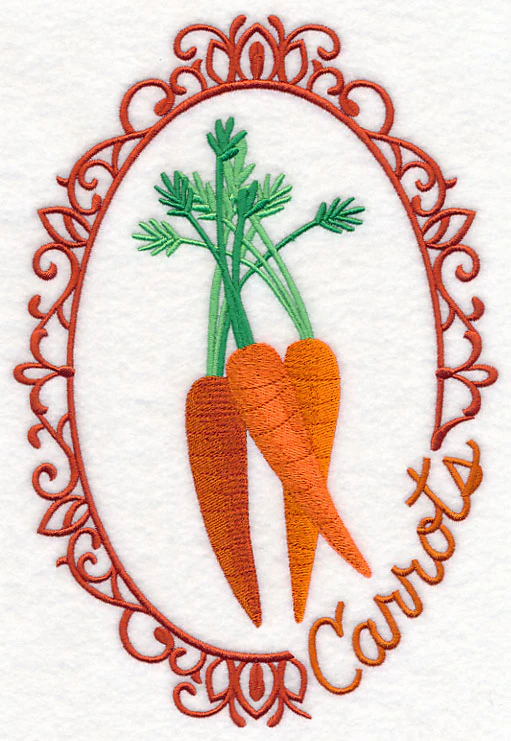 Vegetable Cameo - Carrots - Image 6
