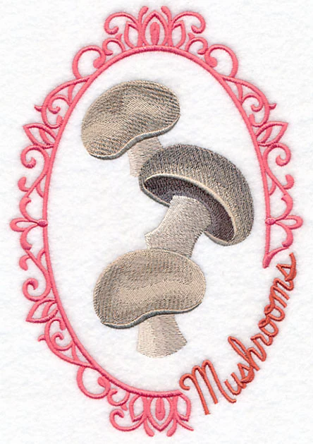 Vegetable Cameo - Mushrooms - Image 2