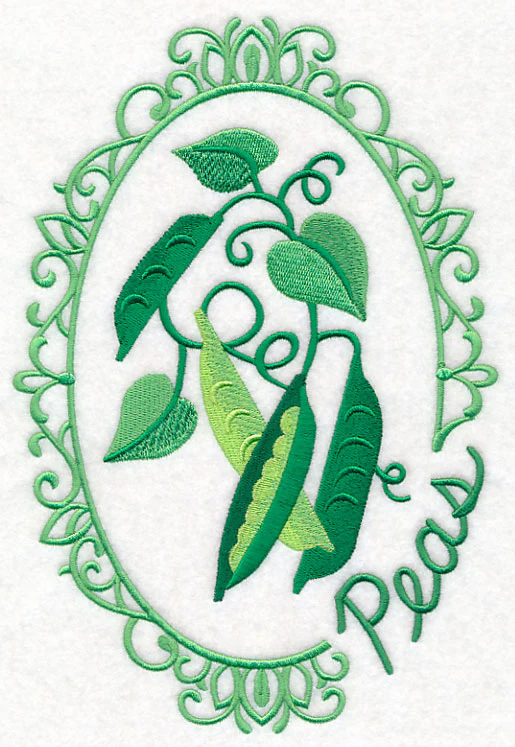 Vegetable Cameo - Peas - Image 6