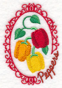 Vegetable Cameo - Peppers - Image 5