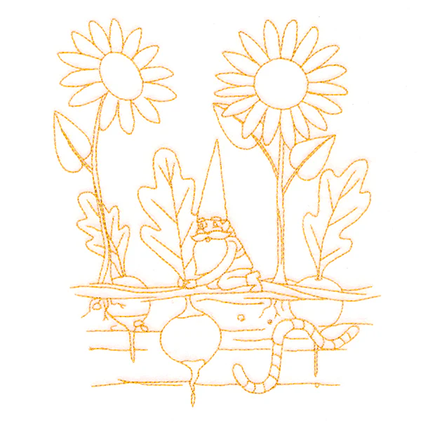 Vegetable Patch Garden Gnomes - Radishes - Image 4