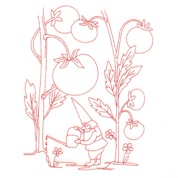Vegetable Patch Garden Gnomes - Tomatoes - Image 3