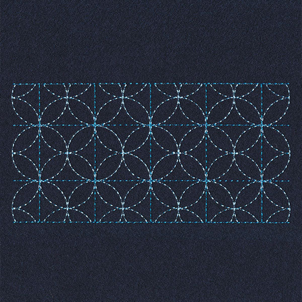Venn Kaleidoscope Sashiko Quilting Border - Image 2
