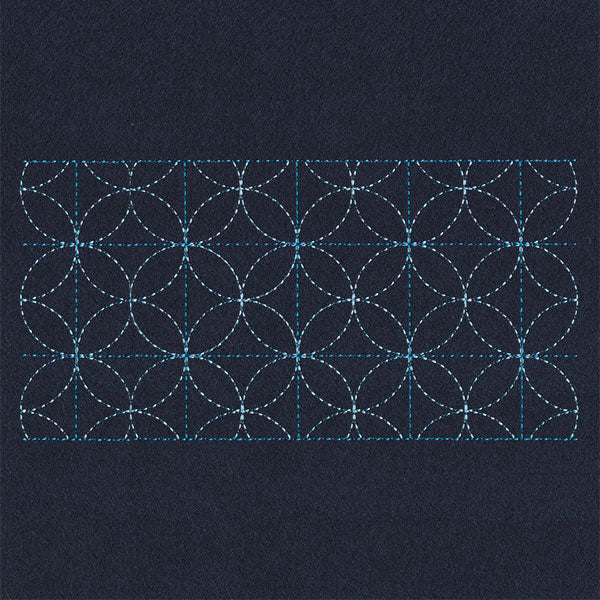 Venn Kaleidoscope Sashiko Quilting Border - Image 5