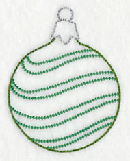Very Merry Christmas Ornament 1 (Vintage)