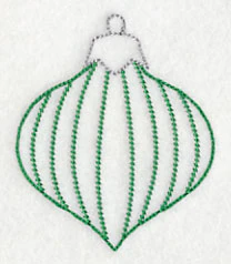 Very Merry Christmas Ornament 6 (Vintage)