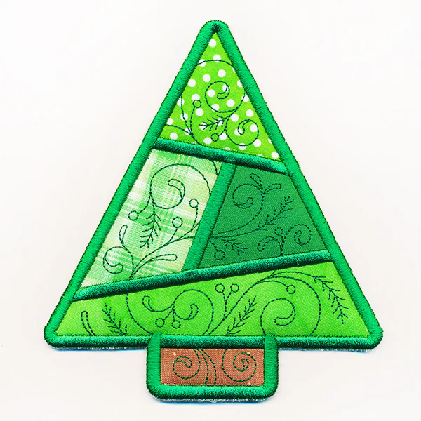 Very Merry Christmas Tree Trivet (In-the-Hoop) - Image 2
