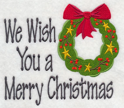 Very Merry Christmas Wreath - Image 3