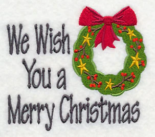 Very Merry Christmas Wreath - Image 4