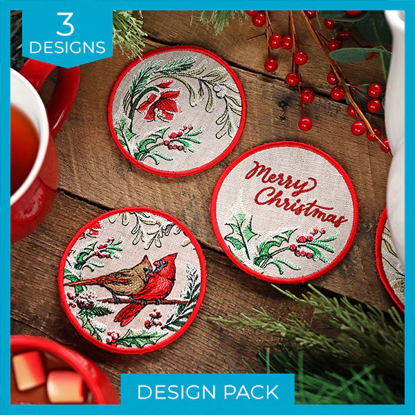 Very Merry Coaster Design Pack - Image 5