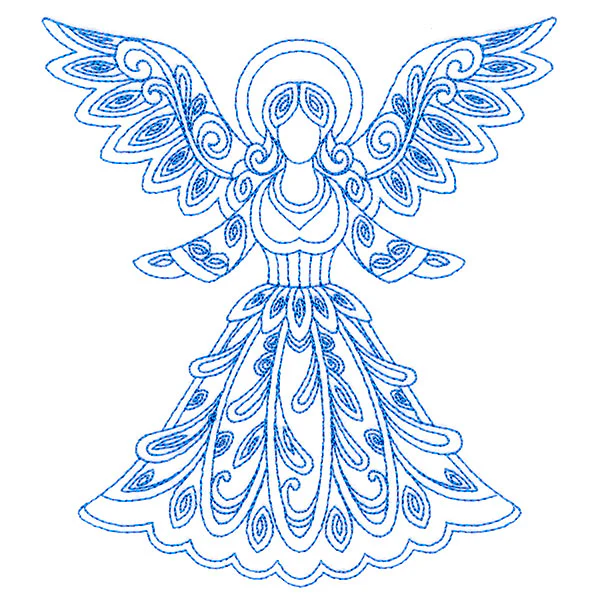 Very Merry Swirls - Angel - Image 3