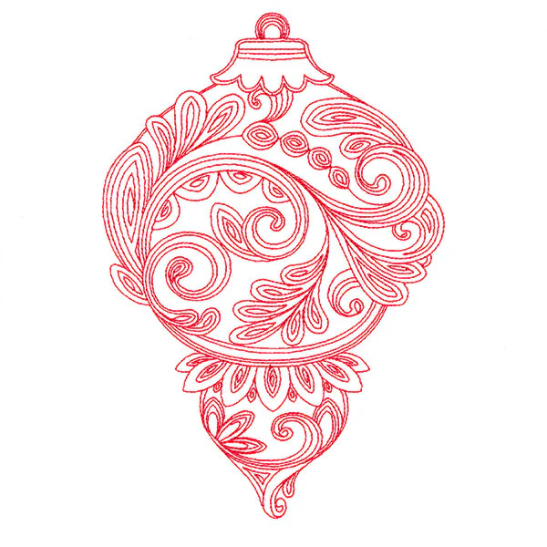 Very Merry Swirls - Ornament - Image 11