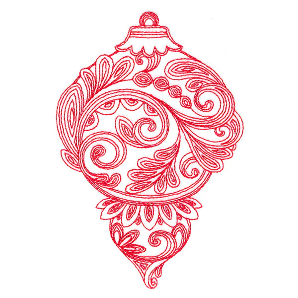 Very Merry Swirls - Ornament - Image 7