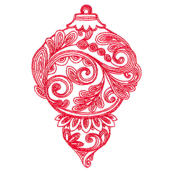 Very Merry Swirls - Ornament - Image 9