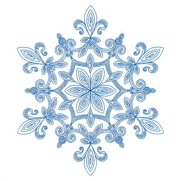 Very Merry Swirls - Snowflake - Image 6
