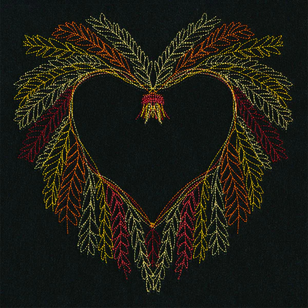 Vibrant Autumn Wheat Wreath