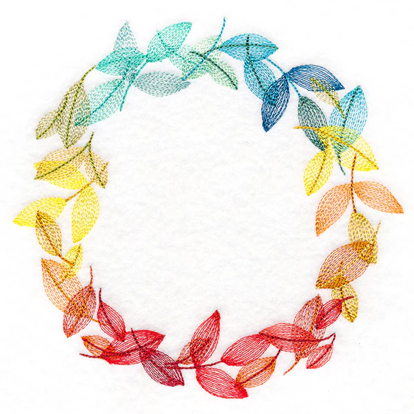 Vibrant Autumn Wreath - Image 3