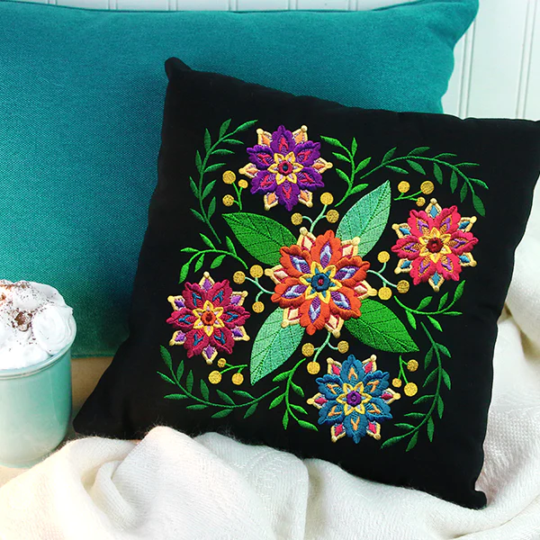 Vibrant Blooms Square - Image 2