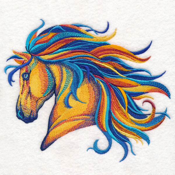 Vibrant Horse in Watercolor - Image 4